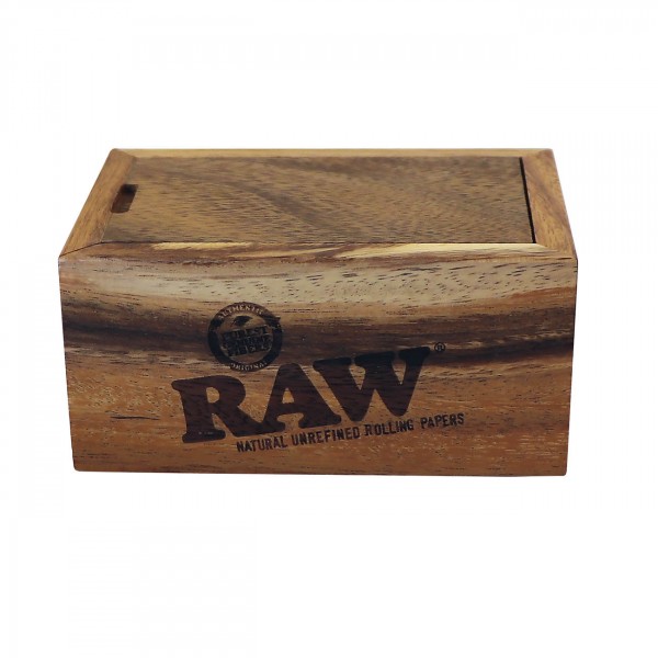 Бокс для хранения | RAW Wooden Box Slide Top Small