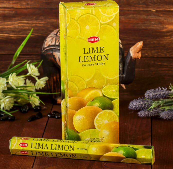 Благовония | HEM - Lime Lemon 20 палочек