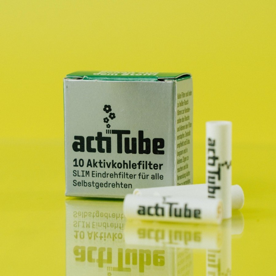 Фильтры | ActiTube - Slim 7 мм (угольные) 10 шт.