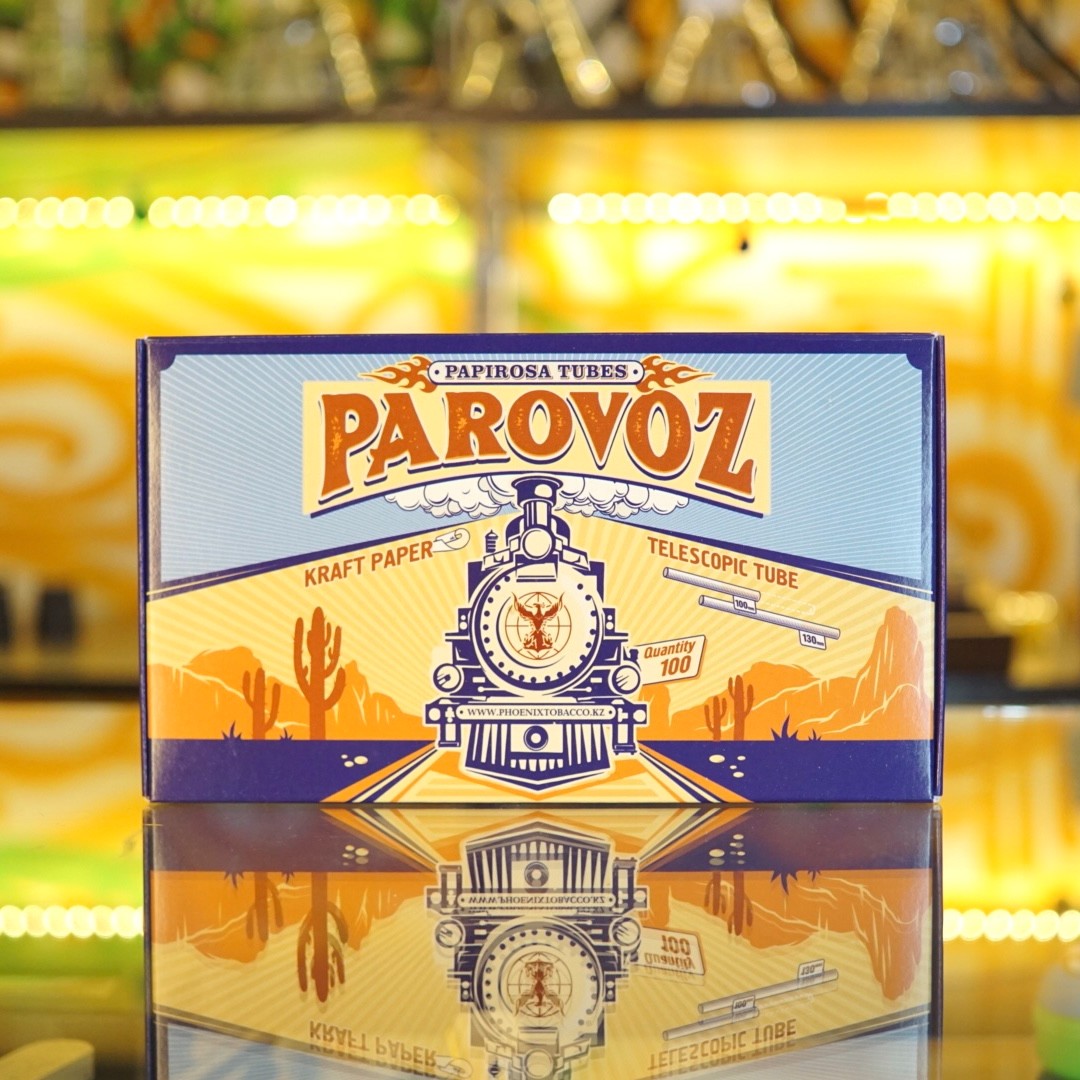 Гильзы | Parovoz KZ - Папиросные (100 шт)